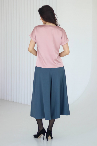 Блуза Tammi 3Т143-25/12 пудра - фото 3