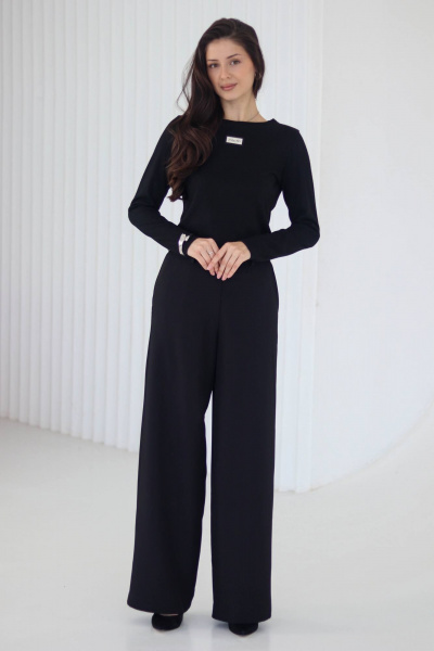 Брюки Tammi 3Т149-25/2 черный - фото 6