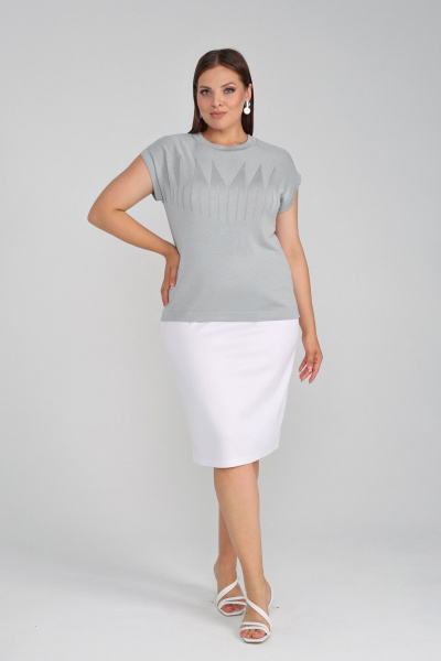 Джемпер BONADI 1935 серый - фото 4