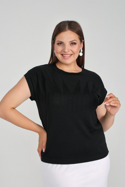 Джемпер BONADI 1935 черный - фото 1