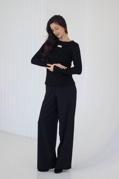 Лонгслив Tammi 3Т150-25/2 черный - фото 3