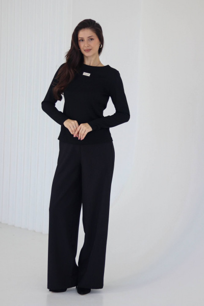 Лонгслив Tammi 3Т150-25/2 черный - фото 2