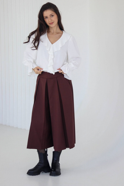 Брюки Tammi 3Т153-25/9 коричневый - фото 3