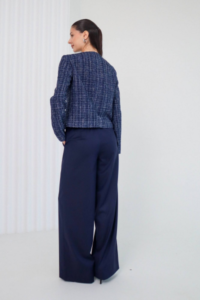 Жакет Tammi 3Т154-25/1 синий - фото 5