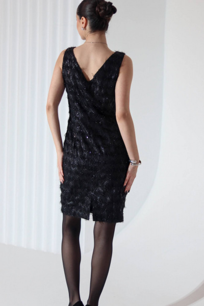 Платье Tammi 3Т158-25/2 черный - фото 6