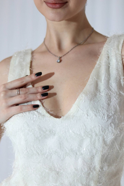 Платье Tammi 3Т158-25/3 молочный - фото 8