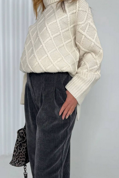 Брюки Tammi 3Т91-24/1 серый - фото 7