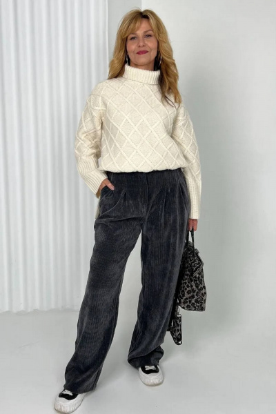 Брюки Tammi 3Т91-24/1 серый - фото 2