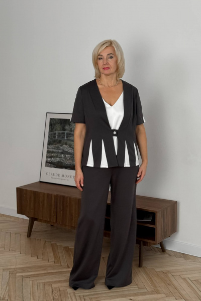 Брюки Tammi 3Т142-25/7 коричневый - фото 1