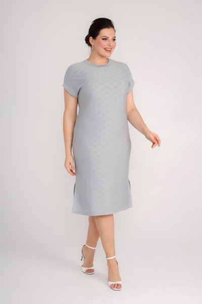 Платье BONADI 1961 серый - фото 1