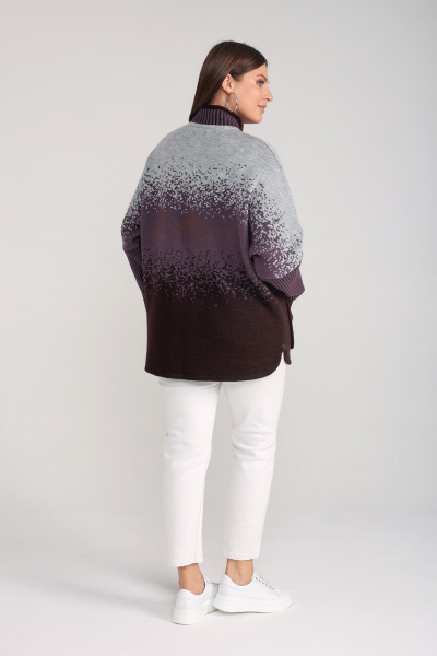 Кардиган BONADI 1970 баклажан - фото 5