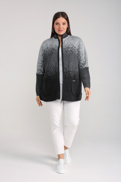 Кардиган BONADI 1970 серый - фото 9