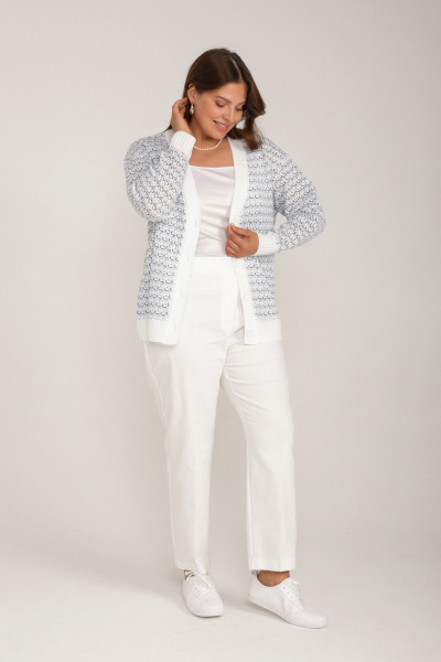 Кардиган BONADI 2055 голубой - фото 6