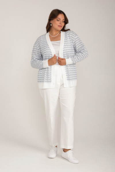 Кардиган BONADI 2055 голубой - фото 5