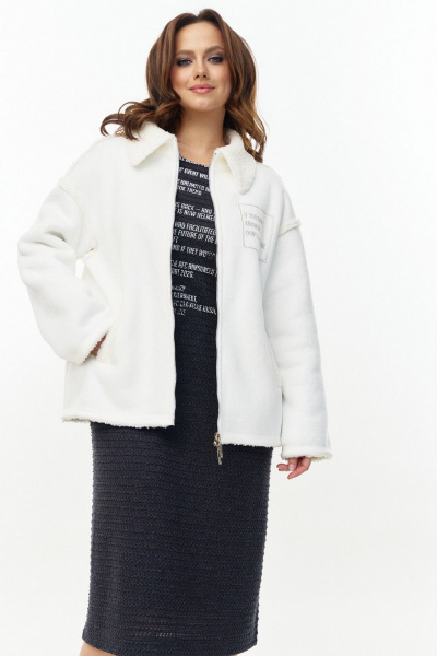 Куртка AVE RARA 1067/2 экрю - фото 2