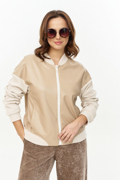 Жакет AVE RARA 1071 бежевый - фото 2