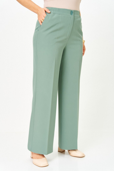 Брюки, жакет Vilena 1094 полынь - фото 7