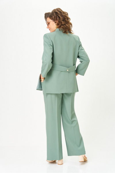 Брюки, жакет Vilena 1094 полынь - фото 6