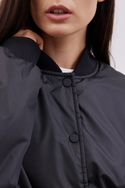 Бомбер Dorima W3.006 черная - фото 4