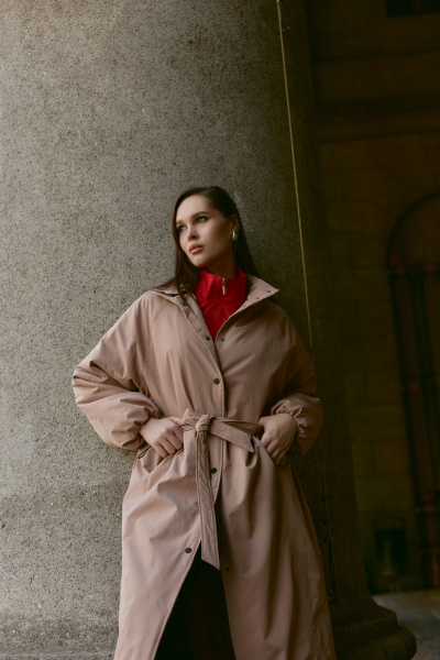 Плащ Dorima W1.001 капучино - фото 5