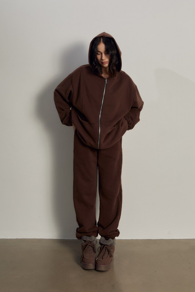 Брюки Dorima W10.007 кофе - фото 1