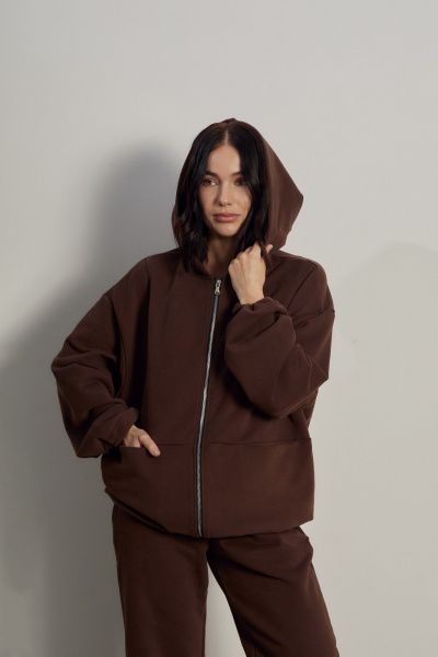 Худи Dorima W9.003 кофе - фото 1