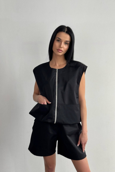 Жилет Dorima W6._012 черный - фото 1