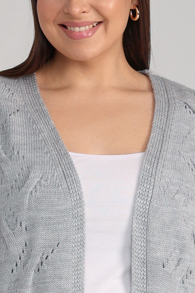 Кардиган BONADI 2096 серый - фото 5