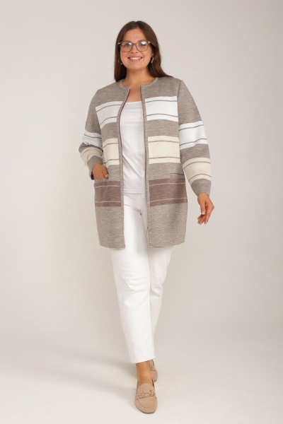 Кардиган BONADI 2123 капучино - фото 4