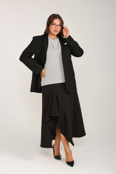 Джемпер BONADI 2130 серый - фото 7