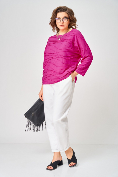 Джемпер Bliss 9404 фуксия - фото 2