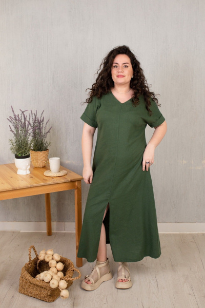 Платье Купалинка 601405.164 зеленый - фото 1