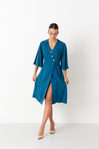 Платье Morozov Amavie 1.1613_B3_Solange_изумруд - фото 2