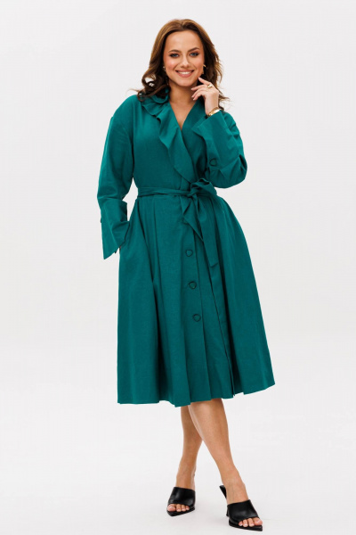 Платье Anastasia 1208.4 морская_волна - фото 2