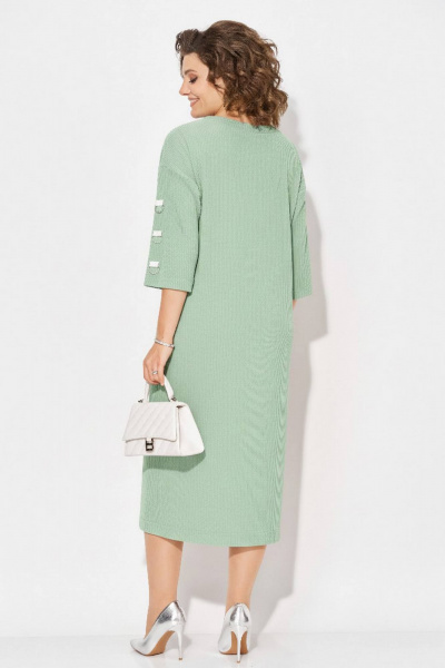 Платье Liliana 1485 фисташка - фото 6