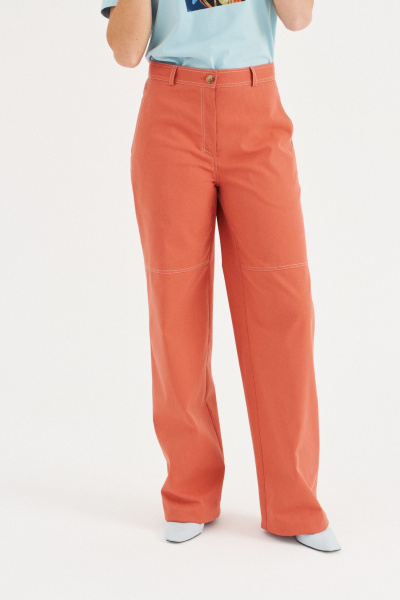 Брюки Morozov Amavie 4.2198_A1_Darima_терракотовый - фото 12