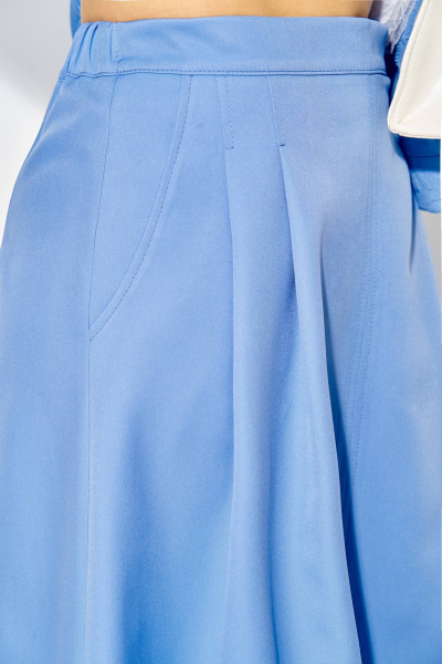 Бомбер, юбка Liliana 1513 голубой - фото 8