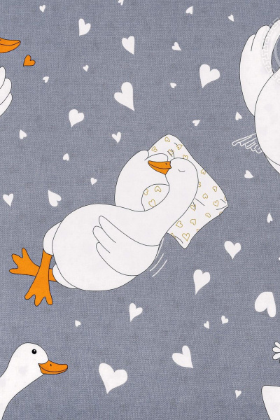 Наволочка, пододеяльник, простыня АРТПОСТЕЛЬ 904 гусиные_лапки - фото 2