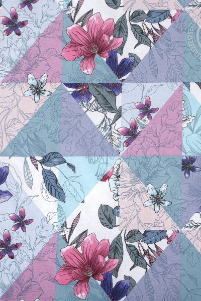 Наволочка, пододеяльник, простыня АРТПОСТЕЛЬ 914 пэчворк - фото 4