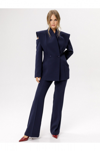 Жакет PiRS 6368 темно-синий - фото 1