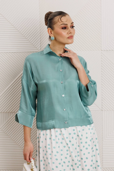 Блуза, юбка Anastasia 1322 мята - фото 6