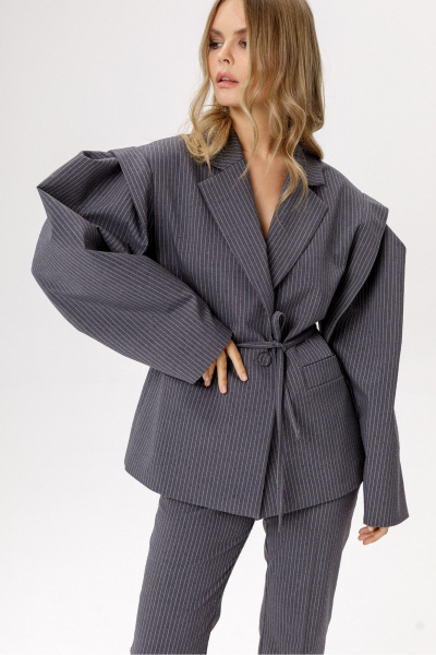 Брюки PiRS 6517 серый - фото 6