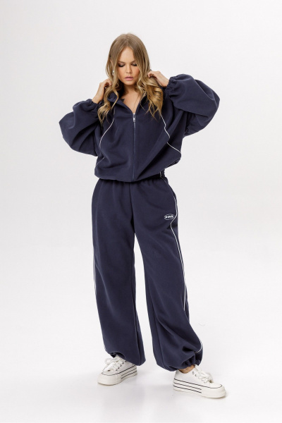 Брюки PiRS 6533 синий_с_лого - фото 7