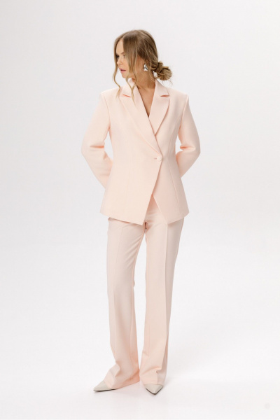 Баска, жакет PiRS 6540 персиковый - фото 7