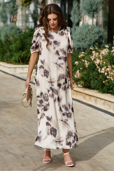 Платье Vittoria Queen 28603 экрю - фото 1