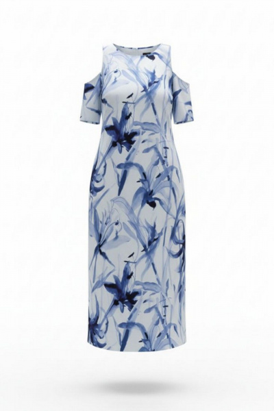 Платье Vittoria Queen 28633 молочный - фото 7