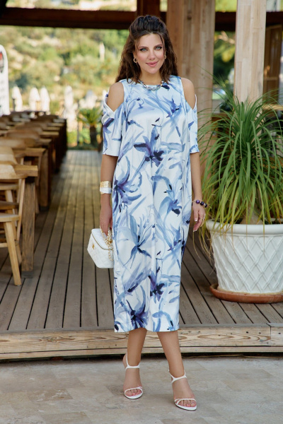 Платье Vittoria Queen 28633 молочный - фото 1