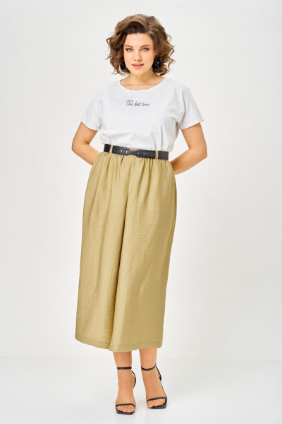 Жакет, юбка ANASTASIA MAK 1320 горчица - фото 9