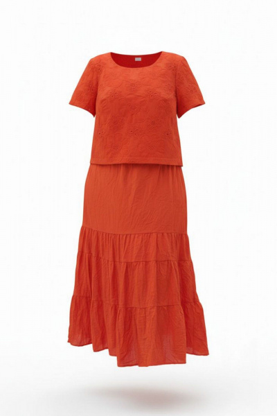 Платье Vittoria Queen 29043 алый - фото 7