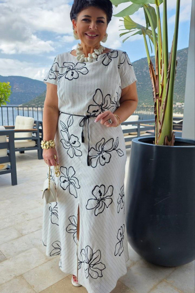 Платье Vittoria Queen 29063 молочный - фото 6